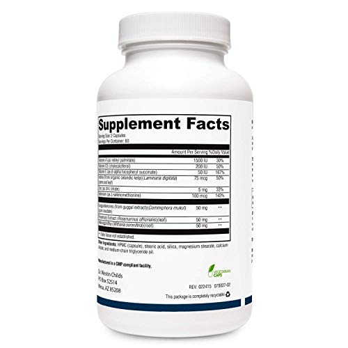 Dr. Westin Childs - T3 Conversion Booster - Naturally Support T4 To T3 Conversion, Thyroid Biosynthesis, And Cellular Sensitivity - Non-Gmo, Gmp Certified, 60 Servings #TOP1