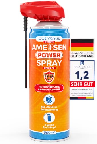 Patronus Ameisen Power Spray mit effektiver Sofortwirkung [500ml]