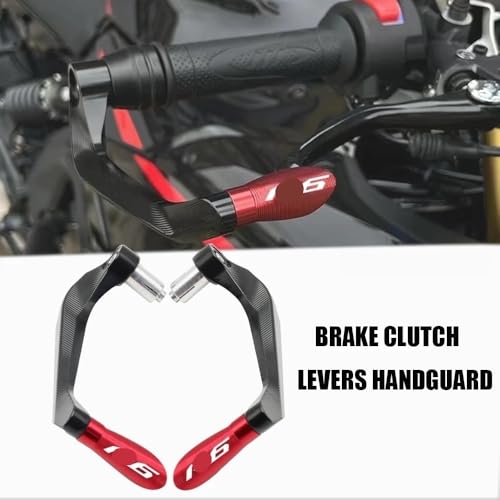 Garde leviers embrayage frein YZF R6 protecteur guidon moto CNC contre impacts