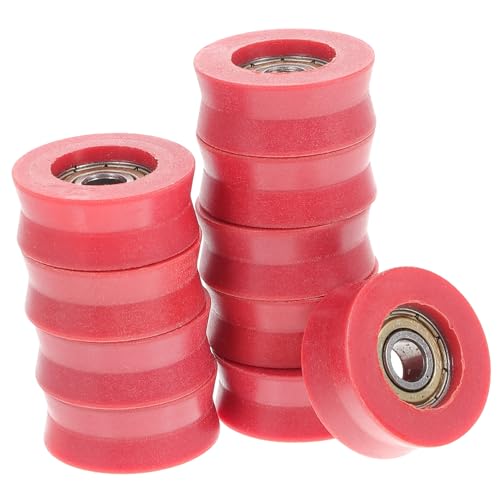 Rodillos de ranura tipo nailon SOIMISS para guías de armarios de cocina y baño 2