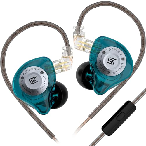 KZ EDX PRO X HiFi �C���C���[���j�^�[�C���z���A�X�|�[�c�_�C�i�~�b�N�C���C���[�w�b�h�z��0.75�s���P�[�u���A���o��Q�җp�̃p���t���Ȓቹ�C���z��(�V�A���A�}�C�N�t��)
