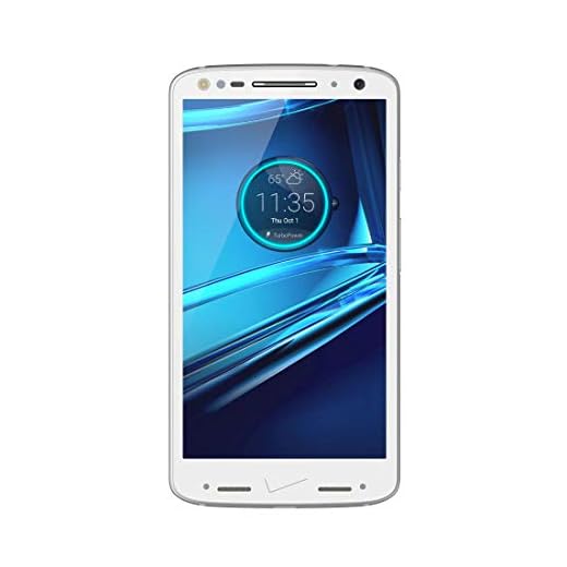 Motorola DROID Turbo 2 XT1585 - 32GB Verizon (Renewed) (White Soft Grip)