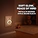 GlowGuard Childproof Outlet Covers & Night Light (1-Pack) | Secure & Tamper Resistant | Childproof, Babyproof, Toddler Proof, Child Safety Socket Cover | Light Sensor or Manual Toggle | Patent Pending