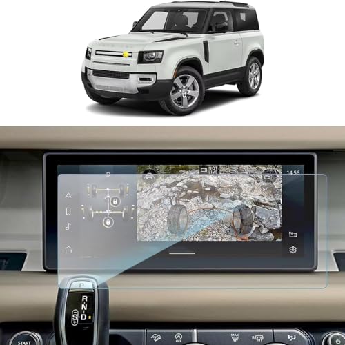 Écran LCD 10 Pouces pour Land Rover Defender 90 110 avec GPS et Protection en Verre Trempé