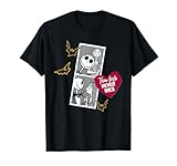 Tim Burton?s The Nightmare Before Christmas Jack Sally Heart T-Shirt