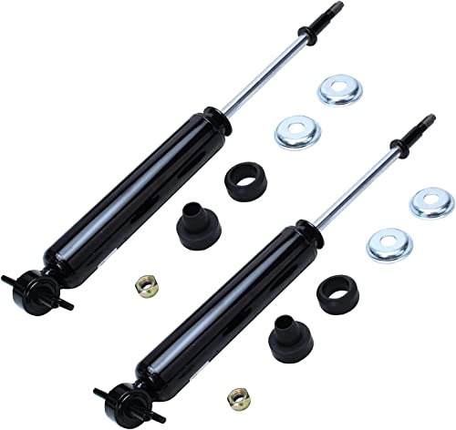 Image of Detroit Axle - RWD Front 6pc Shock Absorbers Kit for 03-10 Dodge Ram 2500 3500, 4 Front and Rear Shock Absorbers Assembly 2 Sway Bar Links 2003 2004 2005 2006 2007 2008 2009 2010 Replacement