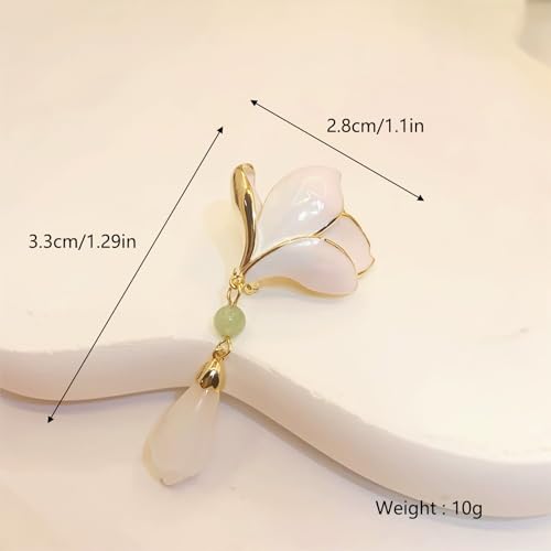Image of HETICA Women Animal Floral Brooch Pin Accessory Perfect as a Gift for Anniversary Celebrations, Parties, Or Everyday Wear