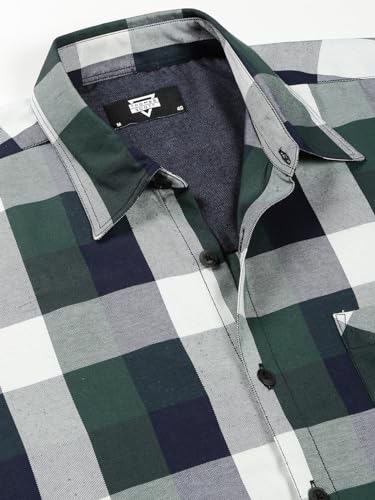 Image of Thomas Scott Men's Classic Tartan Checkered Shacket