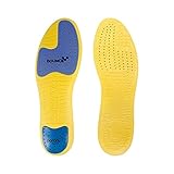 OUPOWER Soccer Cleat Insole Insert Gen3-Extra Thickenss Empire Yellow (US10.5-11)