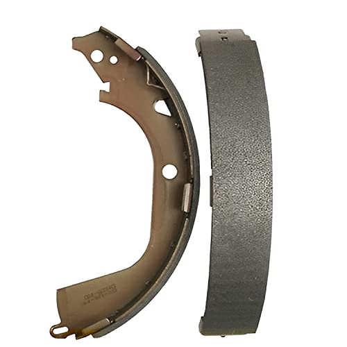 Image of Detroit Axle - Rear Brake Shoes for 09-12 Chevy Colorado GMC Canyon, Semi-Metallic Replacement