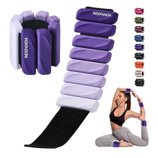 INDEPANDIA Adjustable Ankle & Wrist Weights
