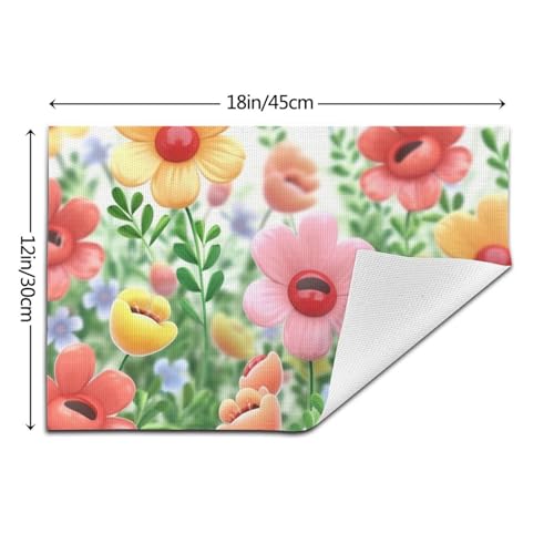 Sets de table tissés anti-tache et chaleur lot de 6 pour table protégée
