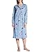 Produktbild CALIDA Damen Cosy Cotton Nights Nachthemd, Clear Blue Print, 48-50