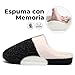 Imagen de Mishansha Zapatillas de estar por casa hombre mujer Cálido Espuma de Memoria Invierno Pantuflas
