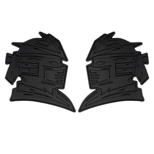 Image of Samurai Emblem, Custom 3D Car Badge - Universal Exterior Accessories for Car, Truck, SUV, Motorcycle (Set of 2) (Matte)