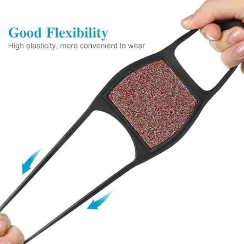 CUEMOON 4 Stück Eisstollen Schneeschuh,Schuhspikes Schuhkrallen EIS Klampen Schnee Spikes Steigeisen Eiskrallen Anti Rutsch zum Joggen