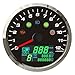Waterproof 85mm GPS Speedometer 0-299KM/H MPH with 0-12000RPM Tachometer Trip Odometer Gear N-6 for Car Motorcycle 9-32V Speeds Odometer