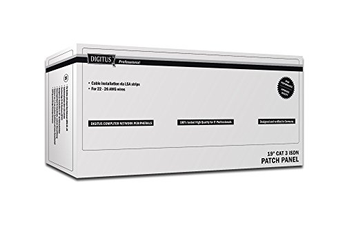 Digitus Pannello Patch Per Isdn 19'' Categoria 3 - 50 Porte 8 Poli - 7