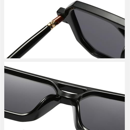 Lunettes de soleil punk grand format : protégez vos yeux avec un style rétro unique - 5