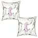Uroczy jednorożec balerina poszewka na poduszkę zestaw 2 zabawna gwiazda poszewka na poduszkę dekoracja domu poszewka na poduszkę do salonu 45 x 45 cm