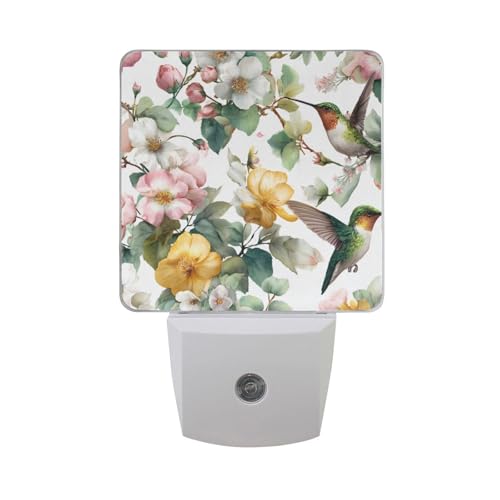 Luz Nocturna LED con Sensor y Diseño Primaveral miniatura 7