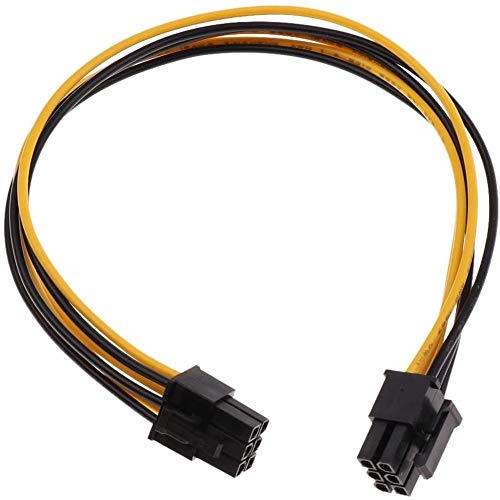 Il cavo di alimentazione PCI Express (da 6 pin a 6 pin) consente di collegare una singola connessione di alimentazione PCI Express a 6 pin fornita dall'alimentatore del computer alle schede video nVidia SLI o ATI CrossfireX che richiedono una connessione di alimentazione a 6 pin.