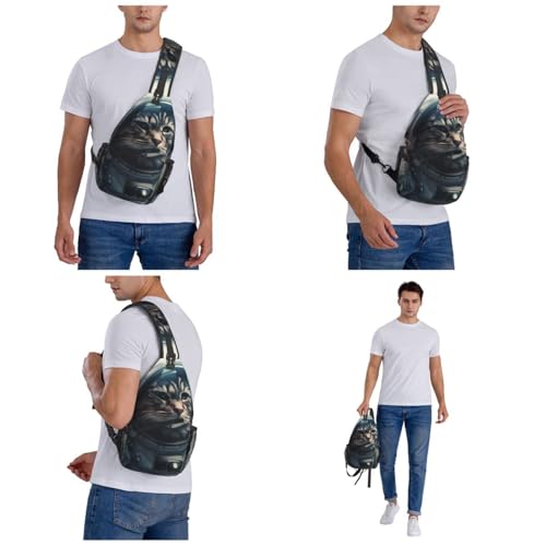 Mochila pequeña bandolera para senderismo unisex miniatura 7