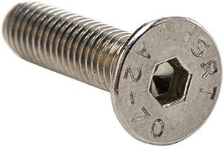 A2 Stainless Steel Socket Countersunk Screw Allen Key Bolts M5 5mm x 20mm (Pack of 25)