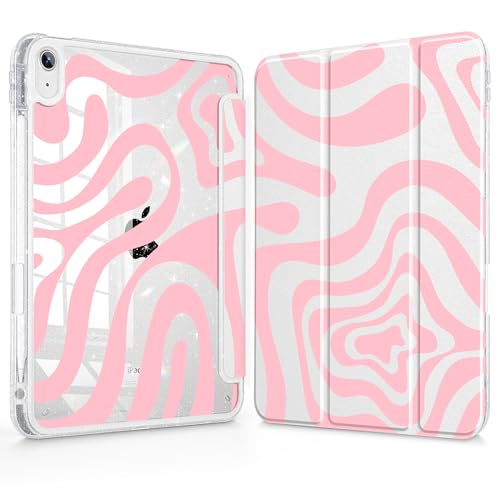 Étui à paillettes iPad Air protège des rayures avec dos transparent acrylique