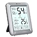 Produktbild Habor Hygrometer Thermometer Innen, Raum Thermometer mit Hintergrundbeleuchtung, Touchscreen Luftfeuchtigkeitsmessgerät Innen Digitales Hygrometer Innen Hydrometer Feuchtigkeit für Babyraum, Büro, usw