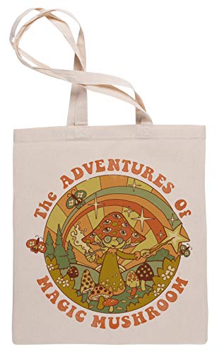 Magic Mushroom - Magic Mushrooms Winkeltassen Tote Beige Shopping Bag