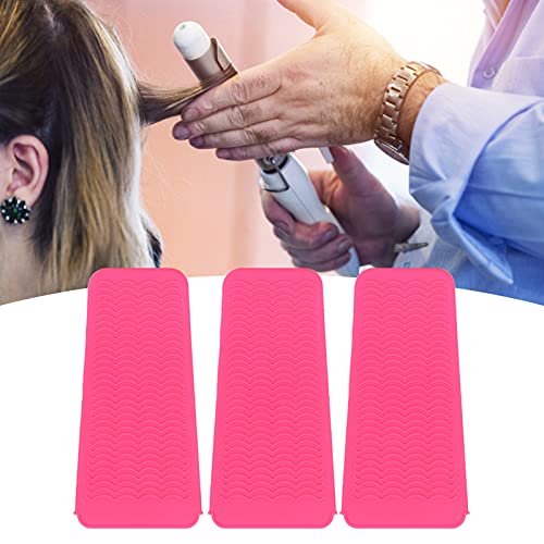 3 piezas de fundas protectoras de silicona resistente al calor para planchas de pelo, rizadores y herramientas de peinado miniatura 6