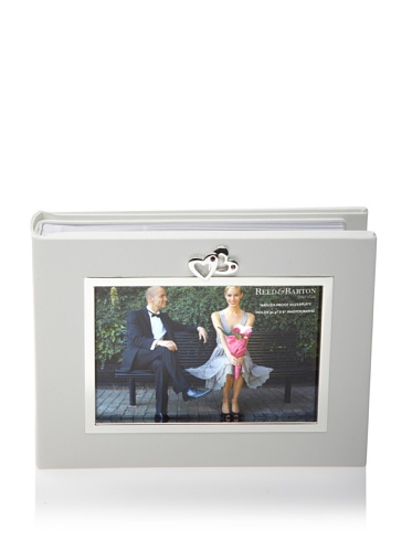 Reed & Barton Love Memory Album, White/Silver Reed & Barton Love Memory Album, White/Silver