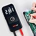 BSIDE Rechargeable Digital Multimeter Color LCD 3 Results Display 6000 Counts Auto-Ranging Pocket Voltmeter Cap Duty Cycle Live Check Voltage Tester