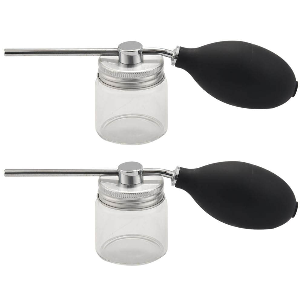 Jnchdghwa 2X Hair Fiber Sprayer Atomizer Anti Clog Nozzle Applicator Atomizer for Hair Building Hairdressing Tools