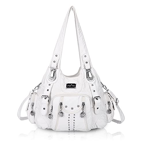 Image of Angel Kiss Purses for Women Soft PU Leather Large Hobo Bags for Women Shoulder Bag | Soft