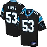 NFL PRO LINE Youth Brian Burns Black Carolina Panthers Player Jersey