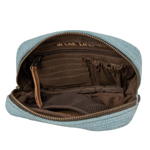 STS Ranchwear Chaynee Valley Serape Collection Kait Sling Leather Compact Stylish Adjustable Belt Bag, One Size4