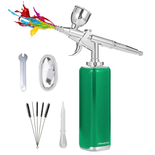 Kit aérographe avec compresseur haute précision contre les coulures