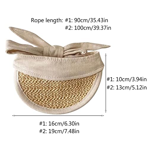 Straw Hat Sun Hat Summer Uv Protections Visors For Small Medium Dogs With Adjustable Chin Strap Long Strap Straw Sun Hat Pet Costume Hat Uv For Small Medium Dogs Yorkies Large #TOP3