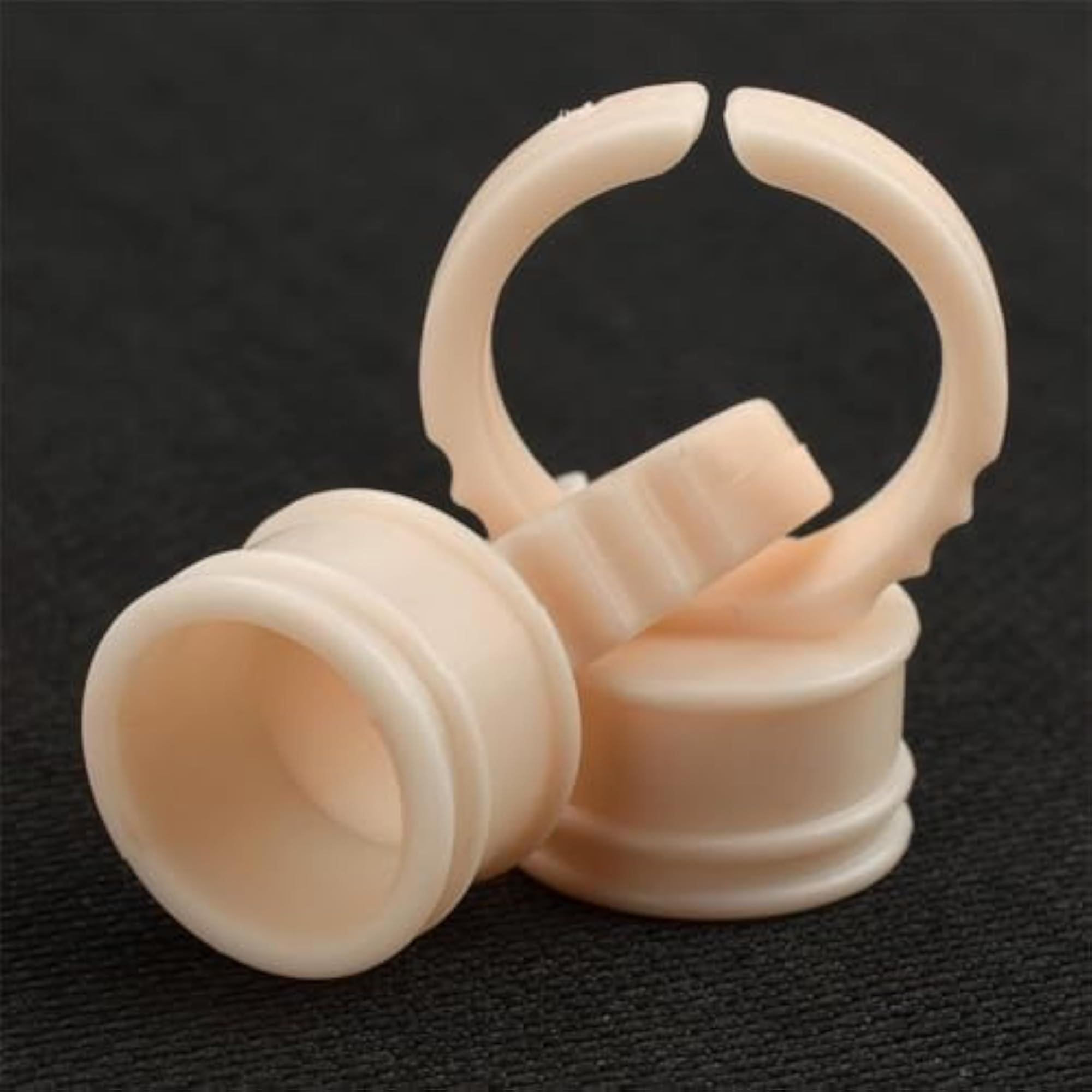 Silicone Pigment Rings Ink Cups Makeup Ring Glue Holder, Soft Material