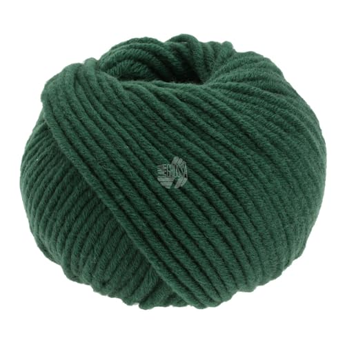 LANA GROSSA Mille II | Strapazierfähiges Mischgarn mit Merinowolle, waschmaschinenfest | Handstrickgarn aus 50% Schurwolle & 50% Acryl | 50g Wolle zum Stricken & Häkeln | 55m Garn FB145