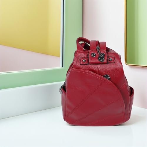 Sac à dos femme polyvalent voyage et ordinateur à compartiments - 5