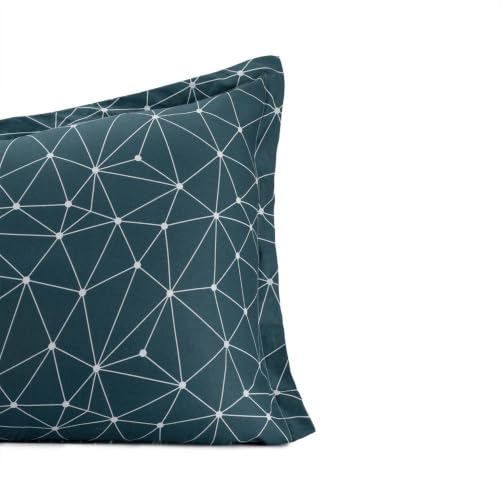 Image of Wakefit 100% Cotton Pillow Cover Set of 2 | 200 TC Soft & Breathable Pillow Cases | Standard Size 18 x 27 Inch | Skin Friendly, Durable & Gentle Machine Washable | Michele