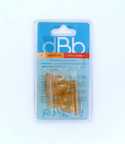 dBb Remond Blister 2 Varitétine - Caoutchouc - 3 Positions et Régulateurs d'air