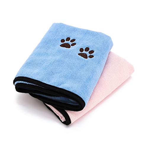 Toalha de Banho de Cachorro para Cachorros de Estimação da POPETPOP Toalha Super Absorvente para Cac