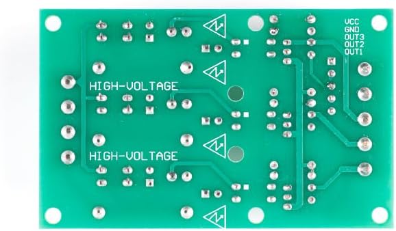 3-Channel AC 220V Optocoupler Isolation Module - AC Detection & Testing Module