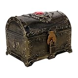 Poids Léger Et Maniabilité: Avec un poids net de 212 grammes, ce coffre au trésor est facile à transporter et à manipuler, idéal pour les enfants et pour des usages fréquents sans fatigue