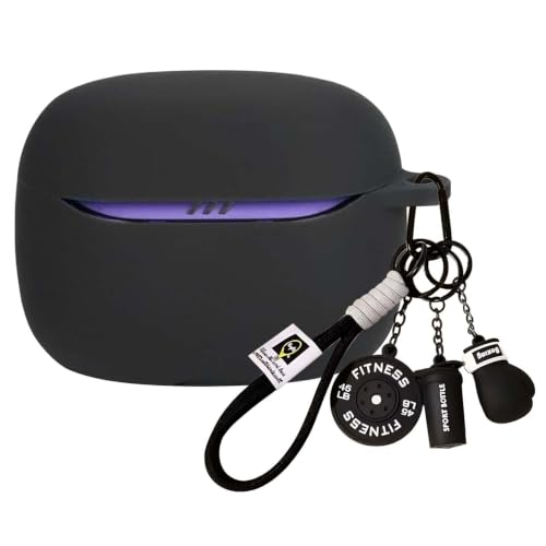 Image of Silicone Case Cover for JBLL Tune Beam 2 (Boxing Lanyard (Black))