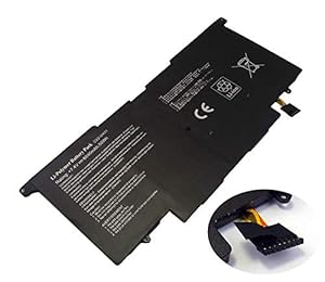 C21-UX31 C22-UX31 C23-UX31 Laptop Batterie Ersatz für Asus (Zenbook) UX31A UX31E UX31 UX31A-R4004H UX31E-DH72 UX31KI3517A Ultrabook(7.4V 6840mAh 50Wh)
